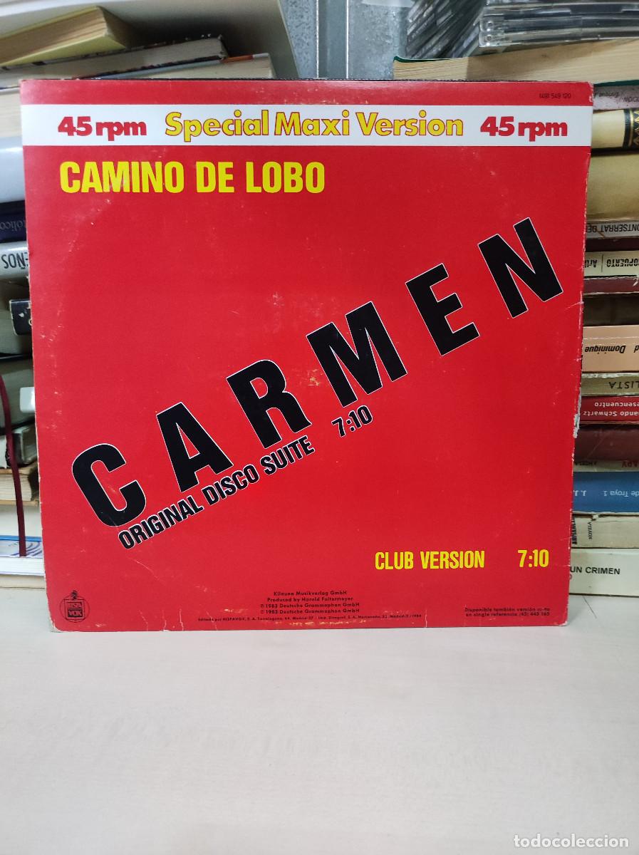 Discos de vinilo: Camino De Lobo &ndash; Carmen - Foto 2