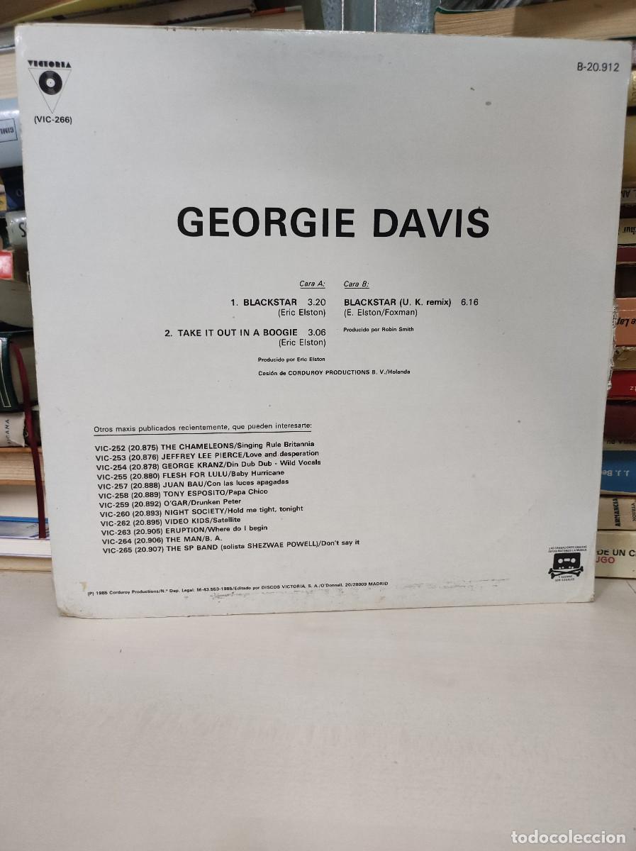 Discos de vinilo: Georgie Davis &ndash; Blackstar - Foto 2
