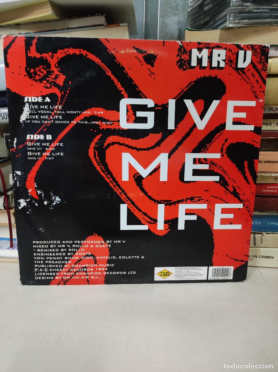 Discos de vinilo: Mr. V. &ndash; Give Me Life - Foto 2
