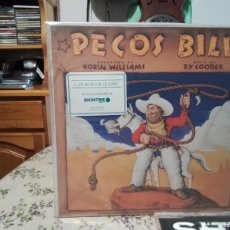 Discos de vinilo: RY COODER ‎– PECOS BILL. NARRA ROBIN WILLIAMS / LP 1988 (STAGE & SCREEN) USA. NUEVO