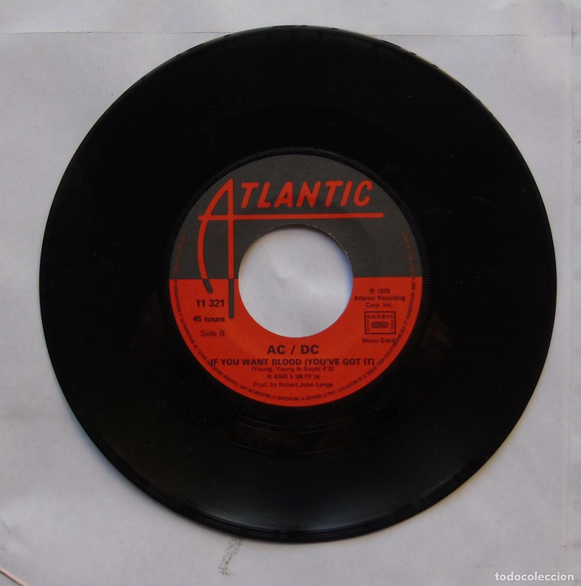 Discos de vinilo: AC/DC Highway To Hell single 7&rdquo; Francia 1979 original - Foto 4