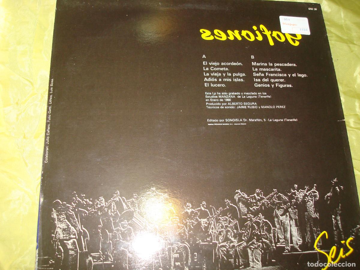 Discos de vinilo: LOS GOFIONES. VOLUMEN VI. SONO ISLA, 1986. CON INSERT. IMPECABLE(#) - Foto 2