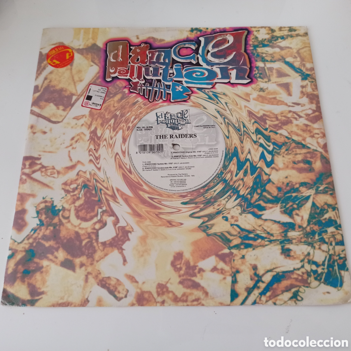 Discos de vinilo: The Raiders - Pinocchio (12&rdquo;) - Foto 1