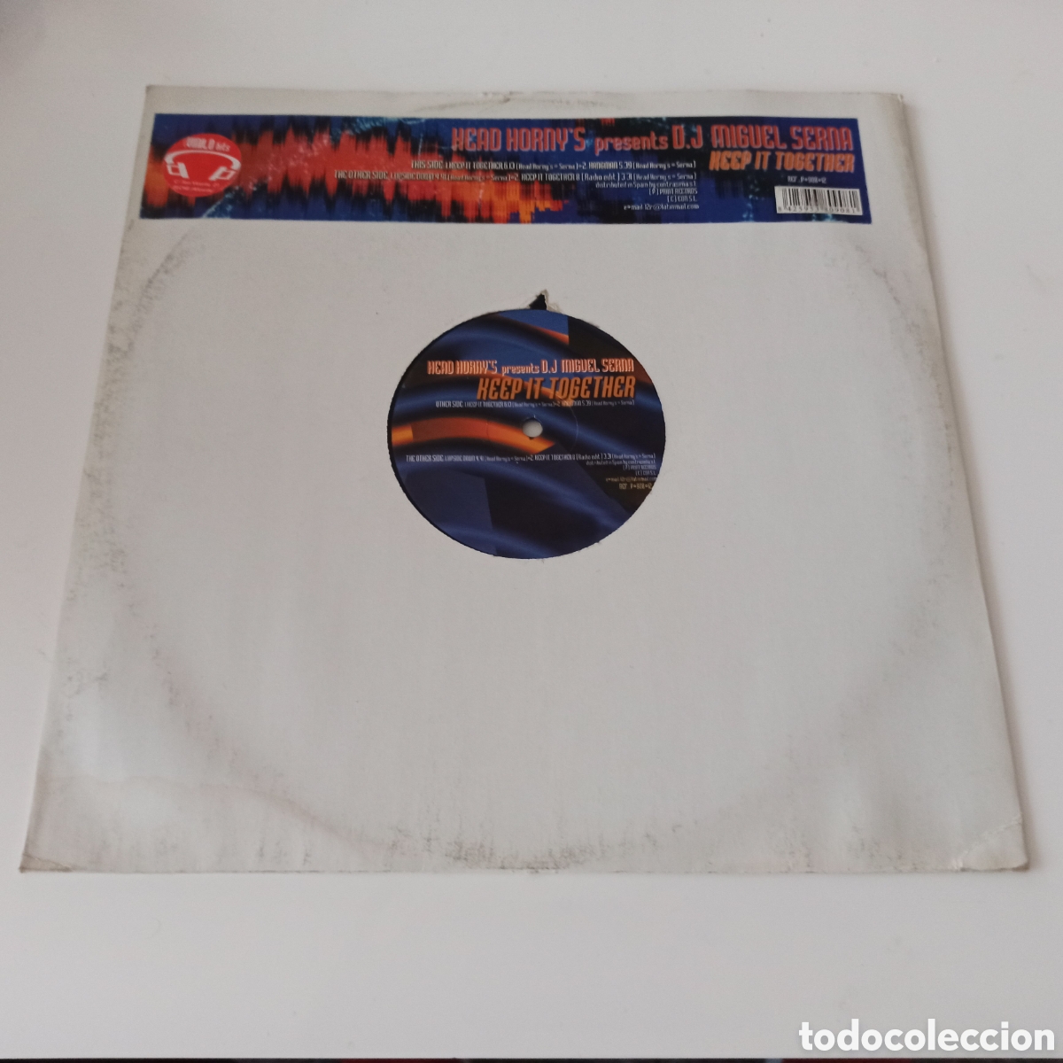 Discos de vinilo: Head Hornys presents Miguel Serna - Keep It Together (12&rdquo;) - Foto 1