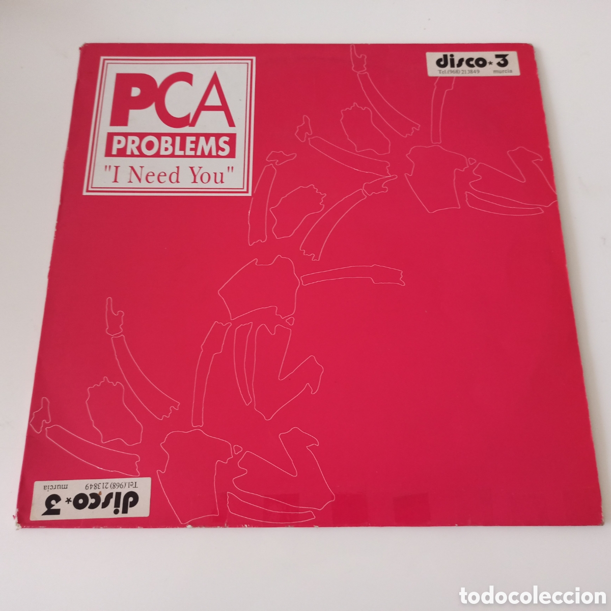 Discos de vinilo: PCA Problems - I Need You (12&rdquo;) - Foto 1