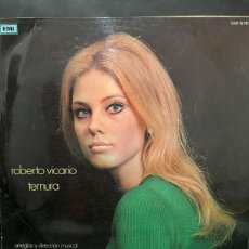 Discos de vinilo: ROBERTO VICARIO - TERNURA / 5141/6141 - ORIGINAL - 1970