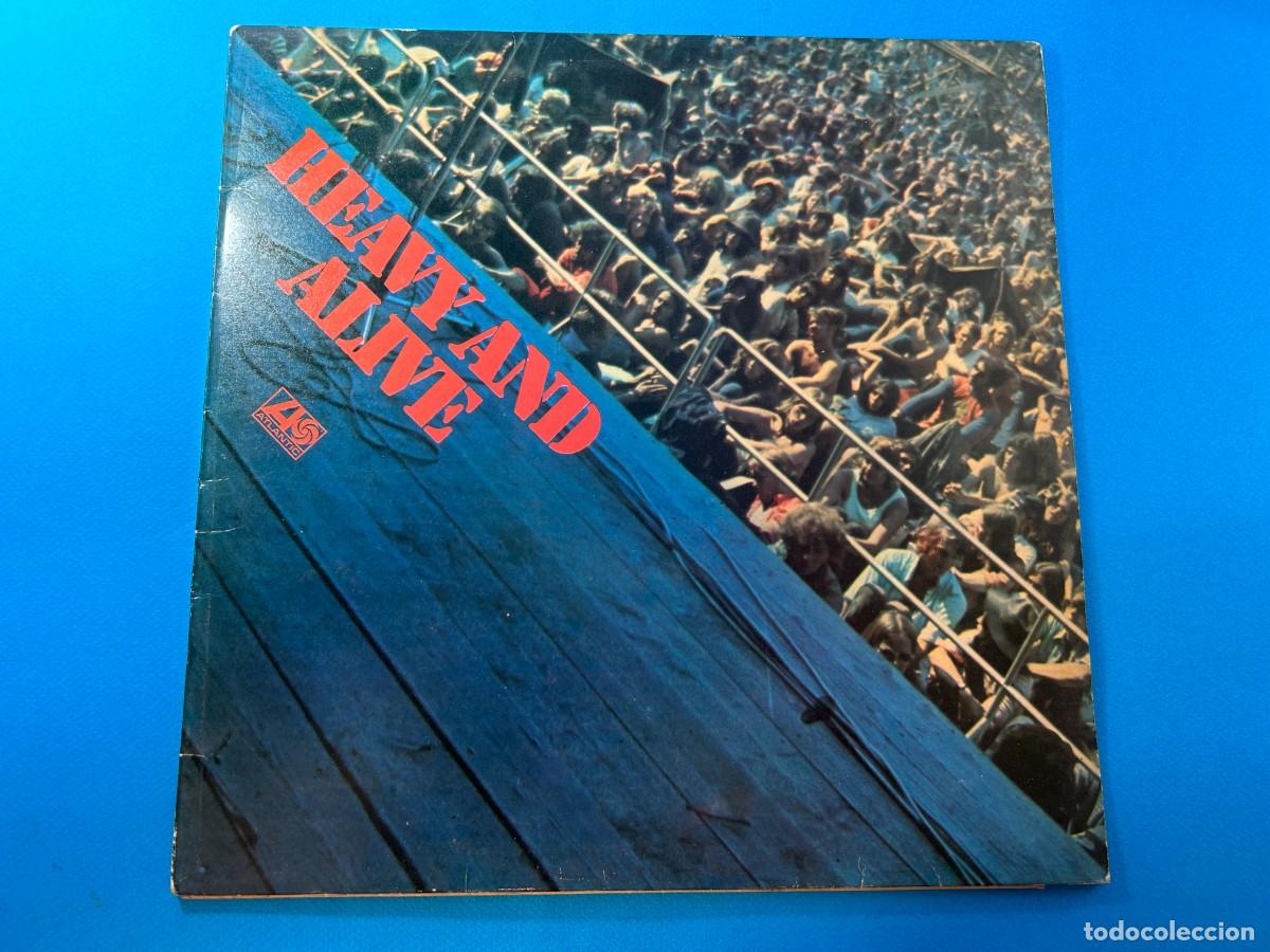 Discos de vinilo: HEAVY AND ALIVE - LP UK 1972 - Foto 1