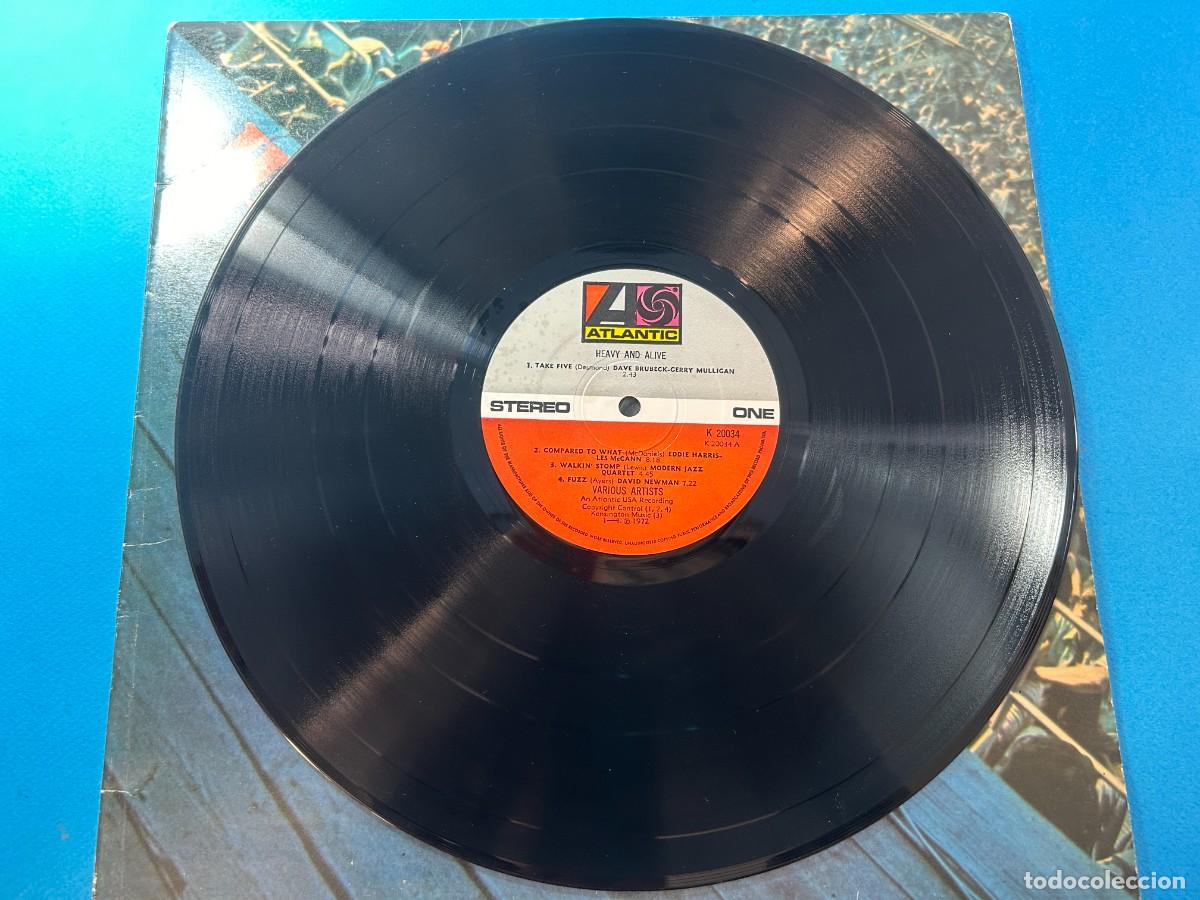 Discos de vinilo: HEAVY AND ALIVE - LP UK 1972 - Foto 3