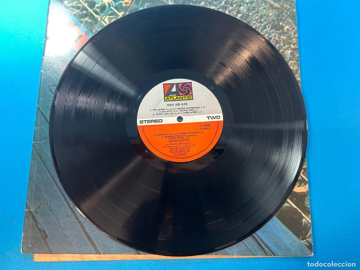Discos de vinilo: HEAVY AND ALIVE - LP UK 1972 - Foto 4
