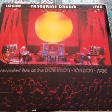 Discos de vinilo: TANGERINE DREAM ‎– LOGOS LIVE LP SPAIN 1983