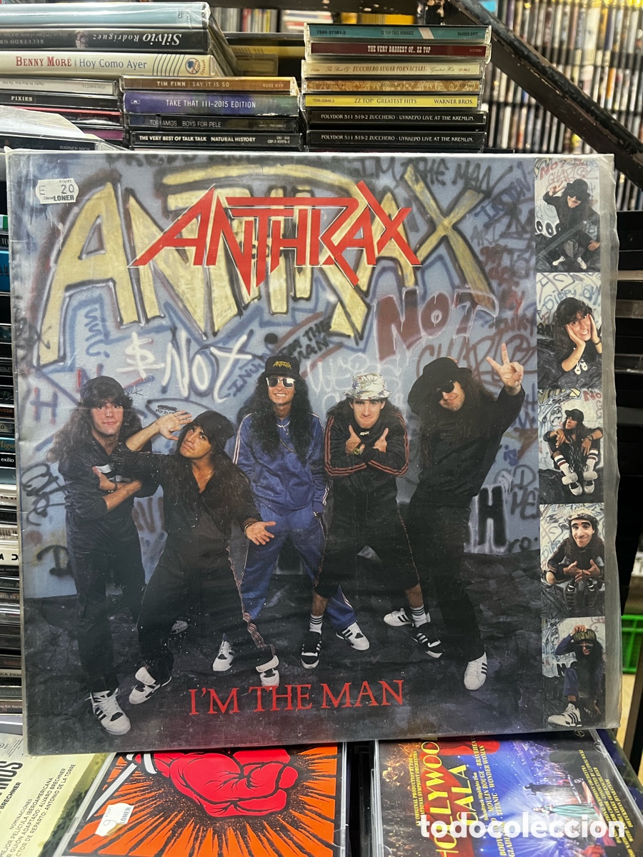 Discos de vinilo: Anthrax I&rsquo;m the man - Foto 1