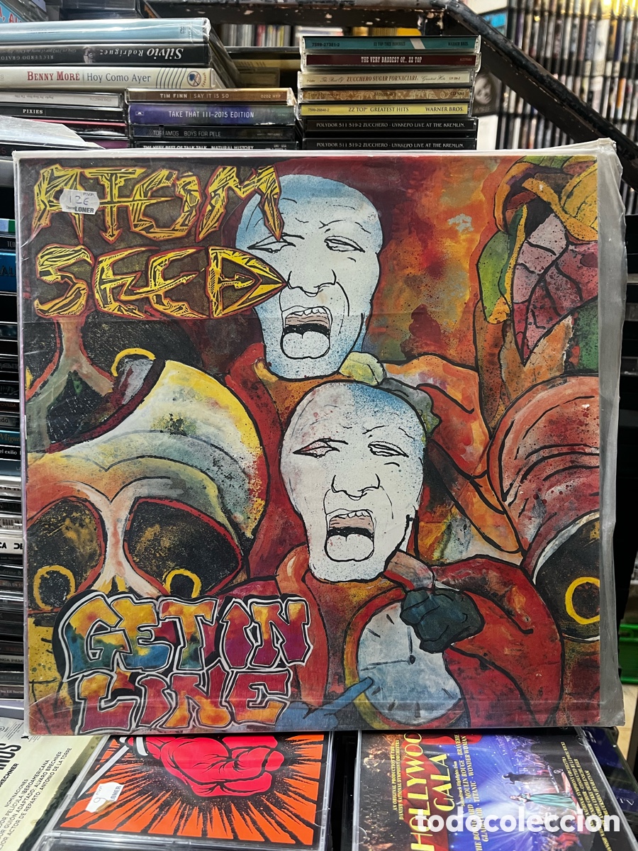 Discos de vinilo: Atom seed Get in line - Foto 1