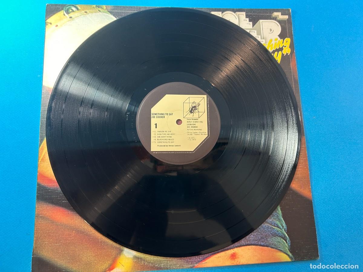 Discos de vinilo: JOE COCKER - SOMETHING TO SAY - LP UK 1973 - Foto 3
