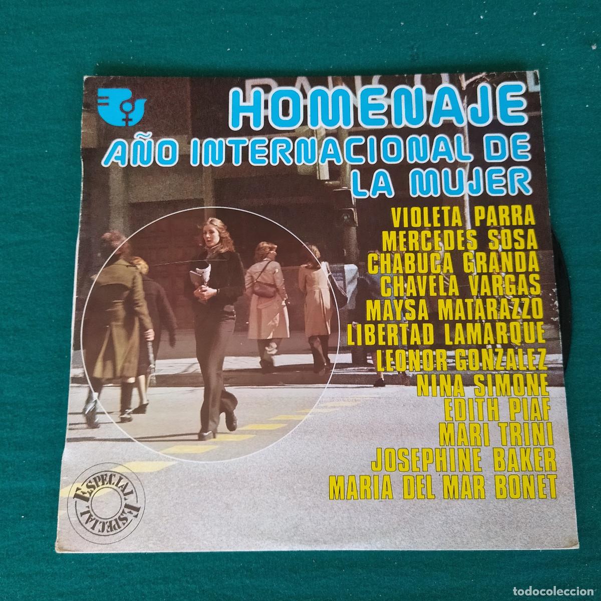 Discos de vinilo: Homenaje A&ntilde;o Internacional De La Mujer - Foto 1