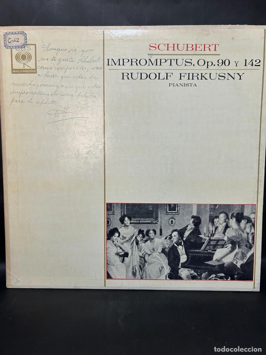 Discos de vinilo: SCHUBERT - IMPROMPTUS, OP. 90 Y 142 / 4349 - Foto 1