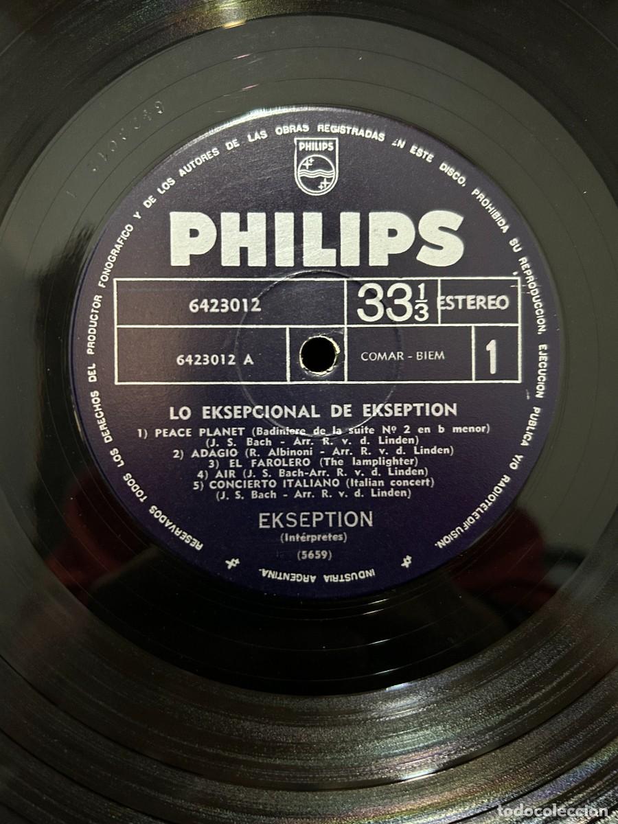 Discos de vinilo: EKSEPTION - LO EKSEPCIONAL DE EKSEPTION / 6423012 - Foto 2