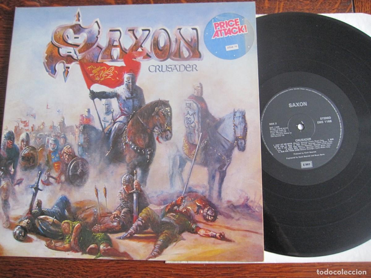 Discos de vinilo: SAXON &rdquo;Crusader&rdquo; Saxon - Foto 1