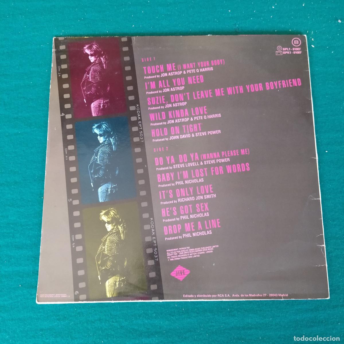 Discos de vinilo: Samantha Fox &ndash; Touch Me - Foto 2
