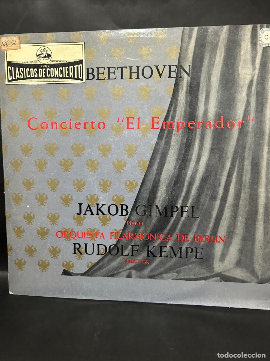 Discos de vinilo: JAKOB GIMPEL - ORQUESTA ARMONICA DE BERLIN / CCA-55006 - CON INSERT - Foto 1