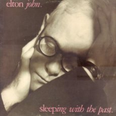 Discos de vinilo: ELTON JOHN - SLEEPING WITH THE PAST / LP PHONOGRAM 1989 RF-19508