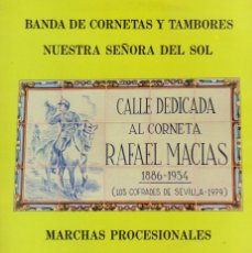 Discos de vinilo: BANDA DE CORNETAS Y TAMBORES ”NUESTRA SRA. DEL SOL” / LP COLISEUM 1986 / BUEN ESTADO RF-19511