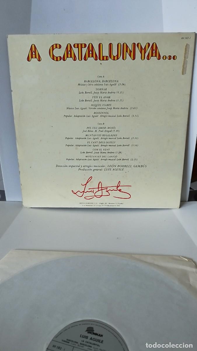 Discos de vinilo: Luis Aguile &ndash; A Catalunya....Vinilo Lp - Foto 6