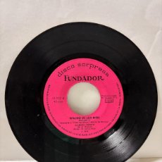 Discos de vinilo: EP - DISCO SORPRESA FUNDADOR - WALDO DE LOS RIOS - MADRID 1972 - SIN CARATULA