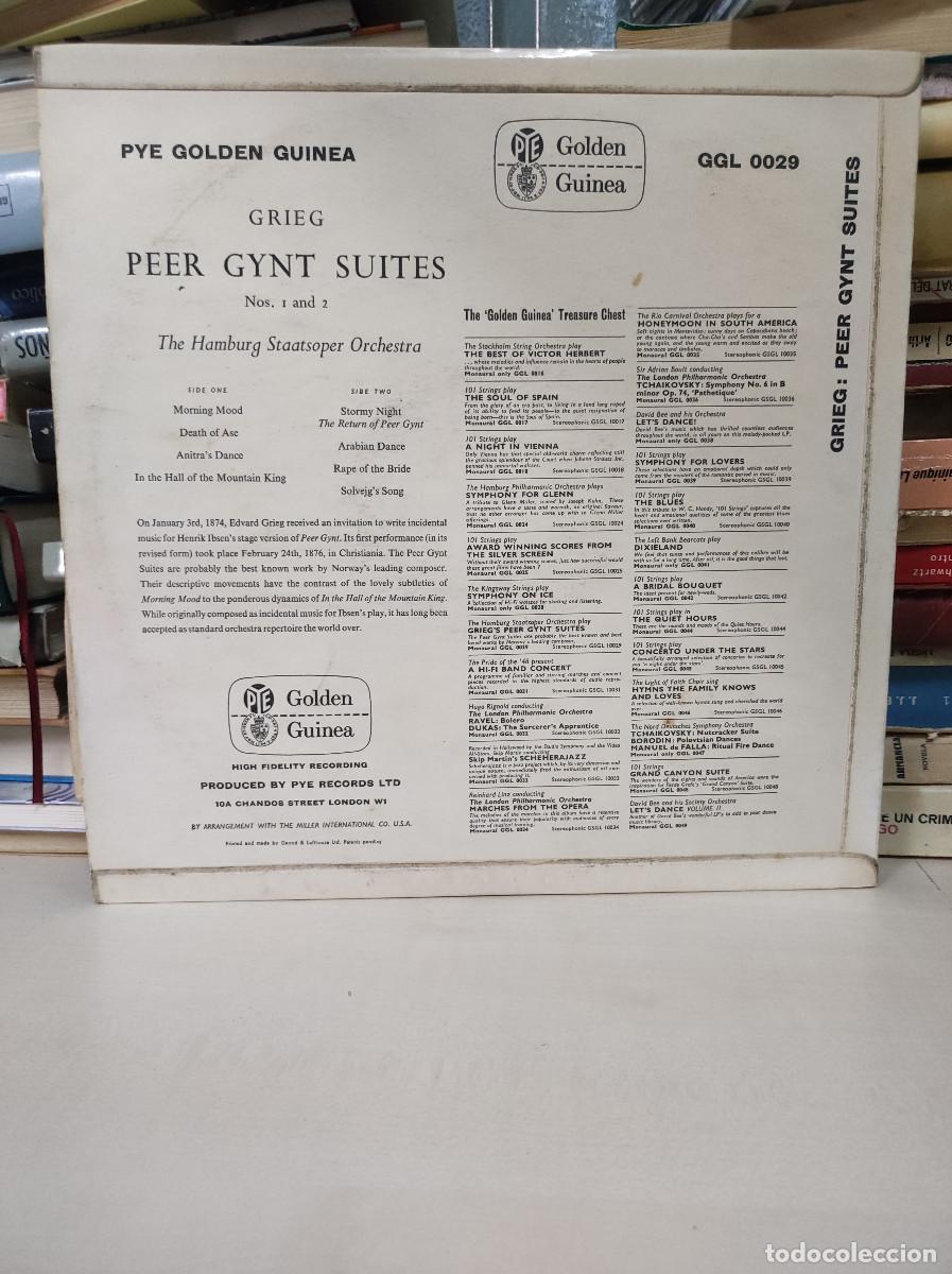 Discos de vinilo: Edvard Grieg &ndash; Peer Gynt Suites 1 And 2 - Foto 2