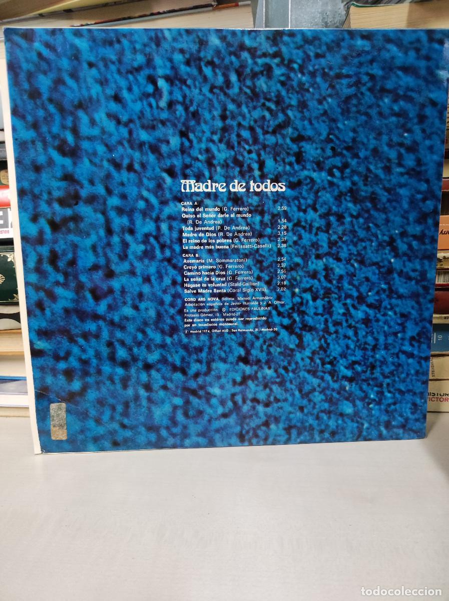 Discos de vinilo: Coro: Ars Nova &ndash; Madre De Todos - Foto 2