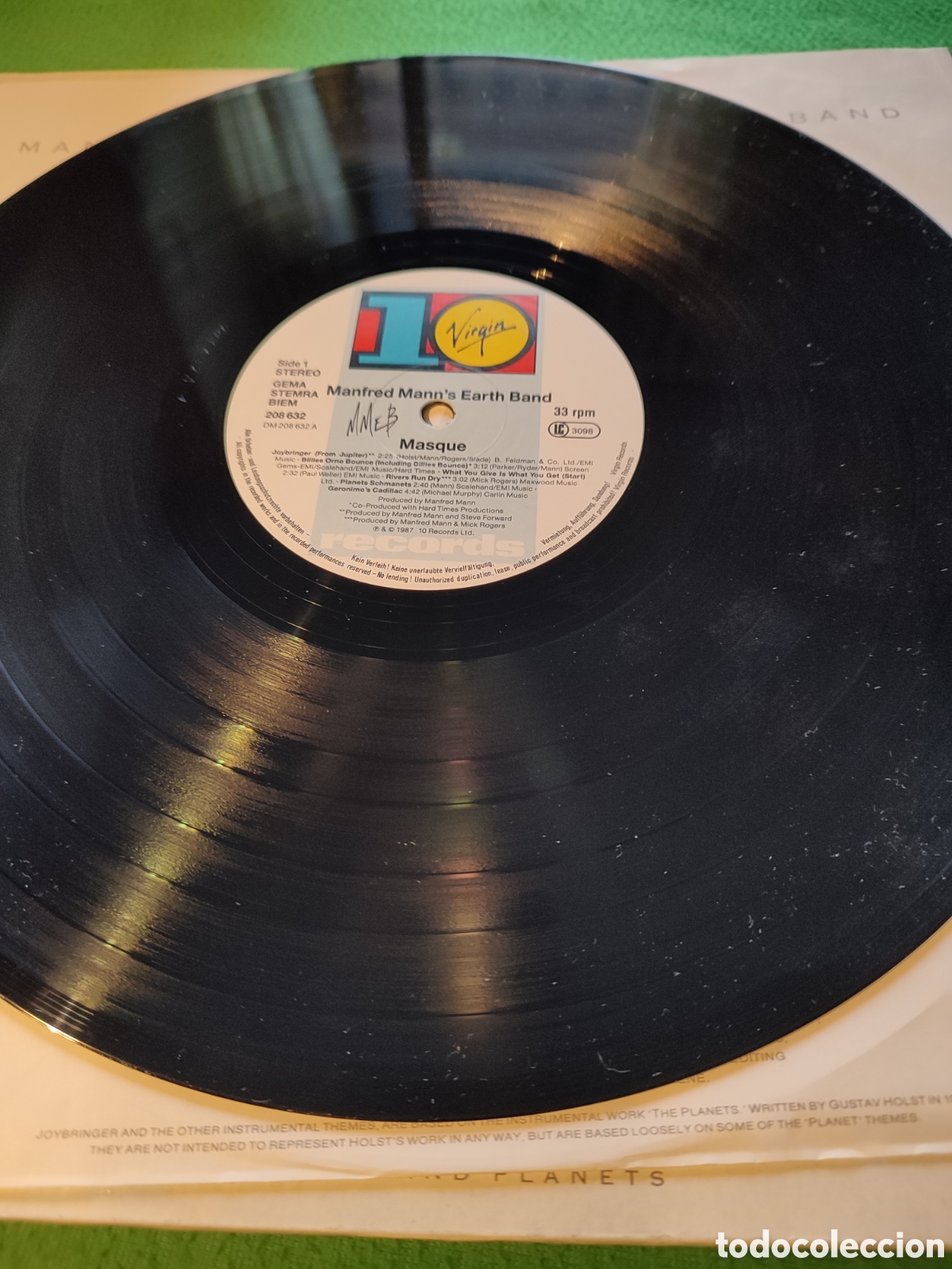 Discos de vinilo: Manfred Mann Earth Band - Masque - Foto 4