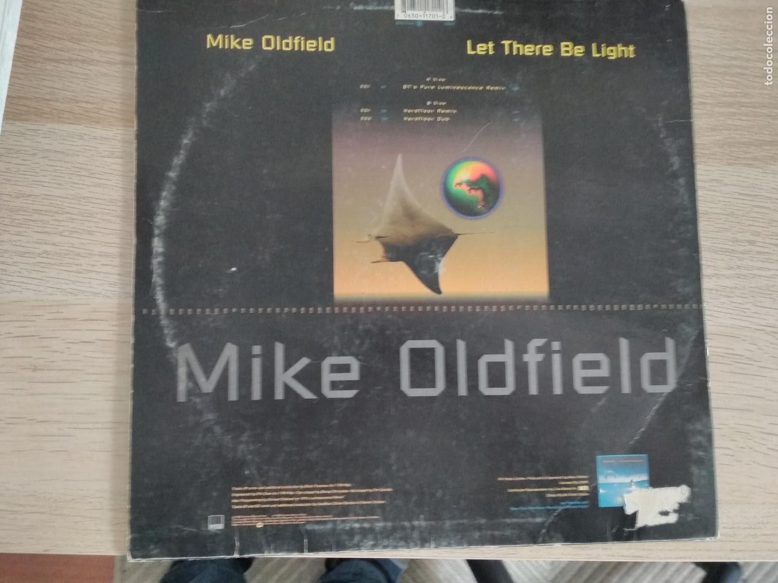 Discos de vinilo: Mike Oldfield &lrm;&ndash; Let There Be Light UK : 1995 - Foto 6
