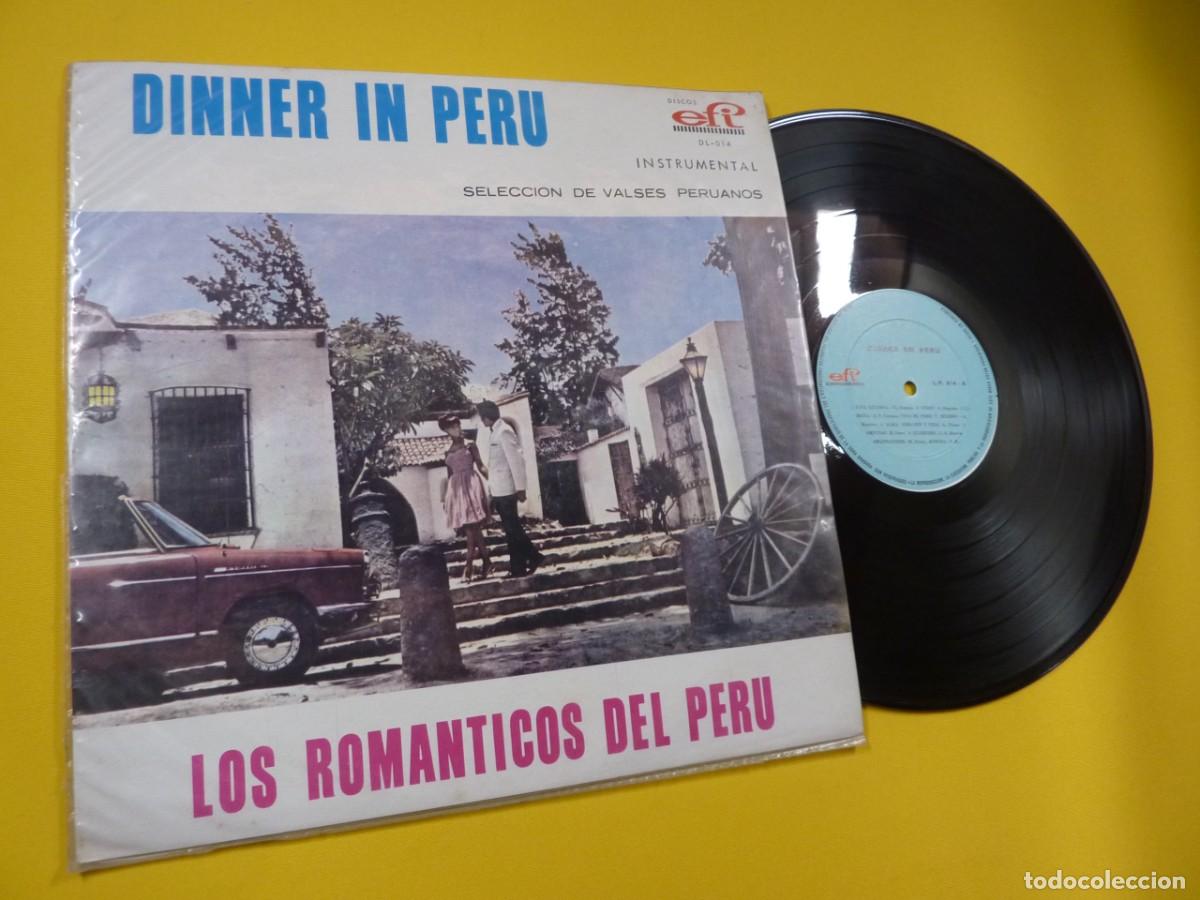 Vinyl records: LP LOS ROMANTICOS DEL PERU - Dinner In Peru - VENEZUELA Press - DL-014 (EX-/VG+) 5
