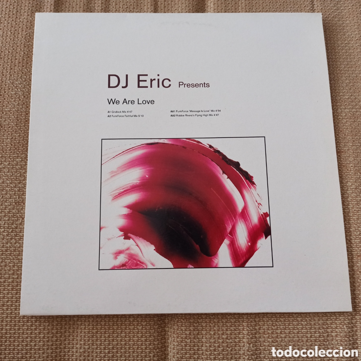 Discos de vinilo: DJ Eric - We Are Love (12&rdquo;) - Foto 1