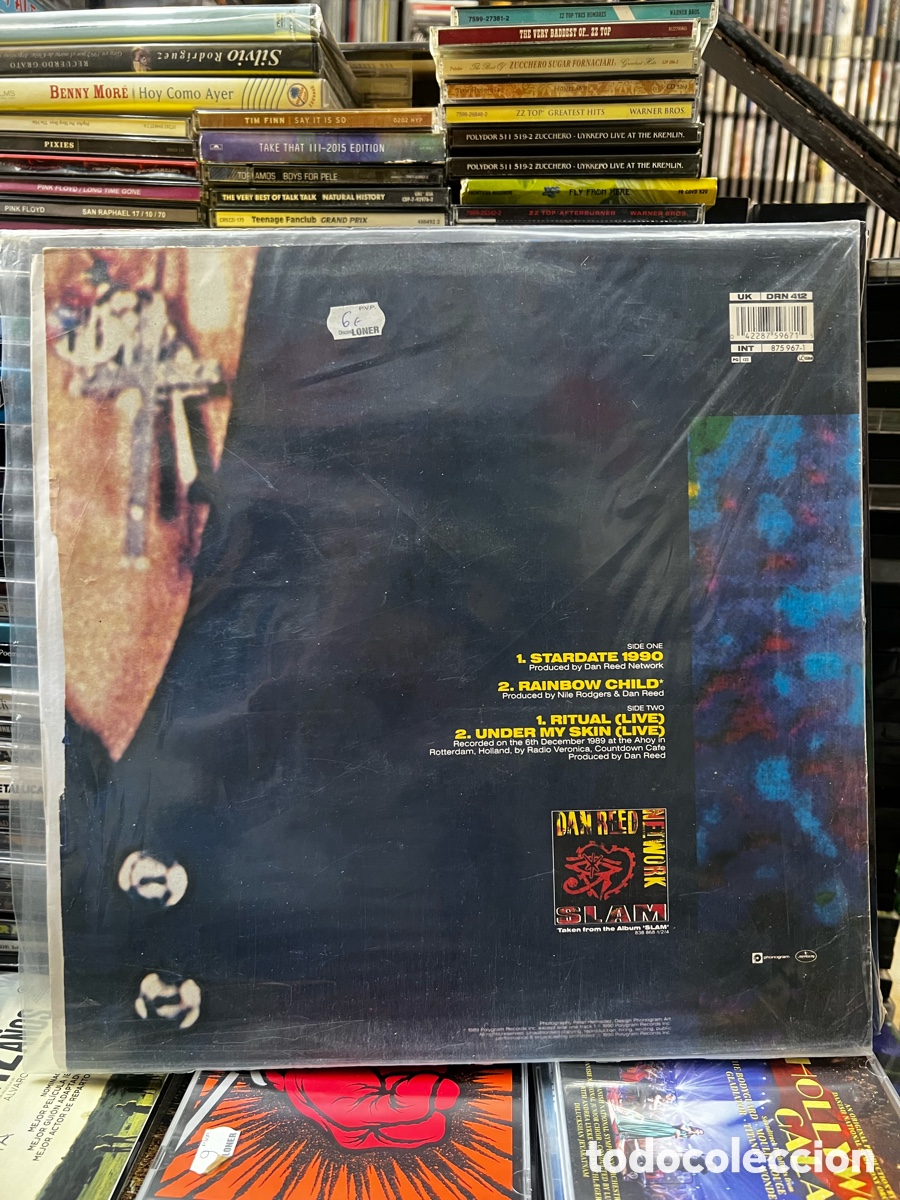 Discos de vinilo: Dan reed network Stardate 1990 Rainbow child - Foto 2