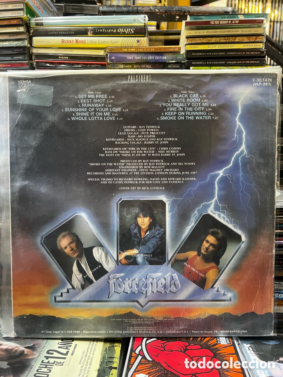 Discos de vinilo: Forcefield - Foto 2