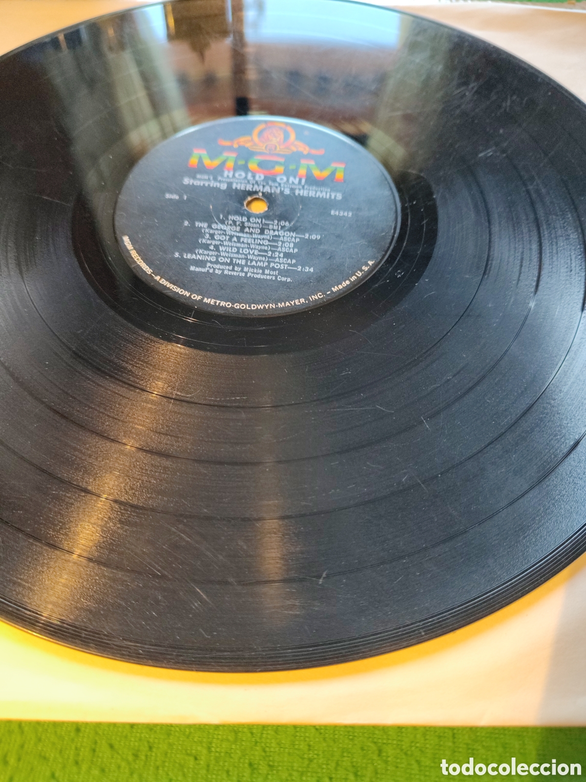 Discos de vinilo: Hermans Hermits - BSO Hold on - Foto 3