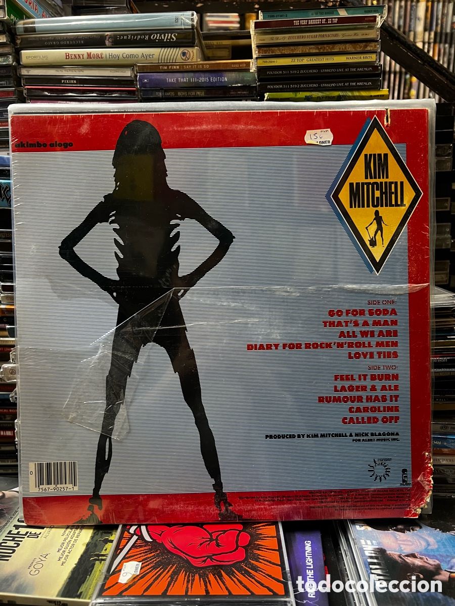 Discos de vinilo: Kim Mitchell Akimbo Alogo - Foto 2