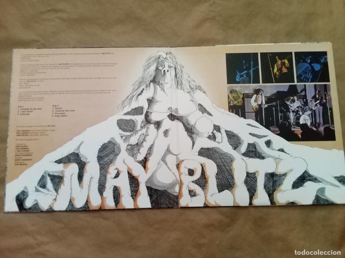 Discos de vinilo: May Blitz. May Blitz. LP gatefold rockprogre UK - Foto 3