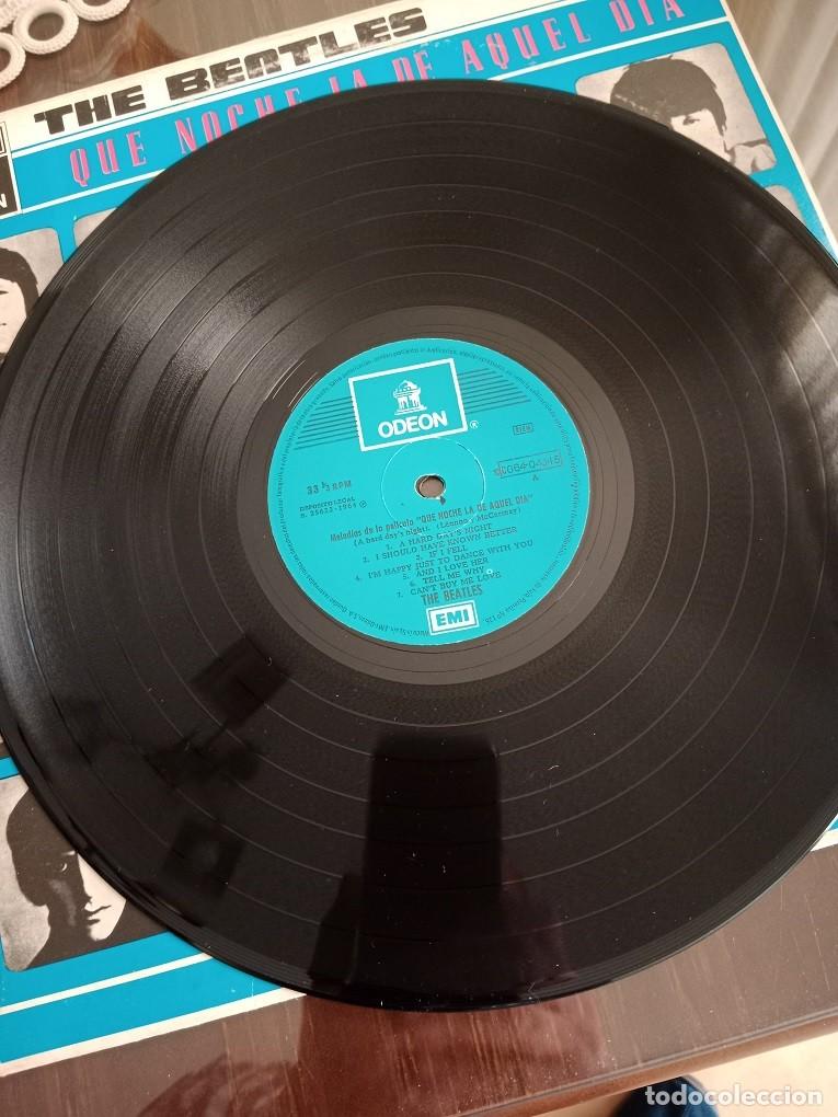 Discos de vinilo: BEATLES QUE NOCHE LA DE AQUEL DIA - Foto 3