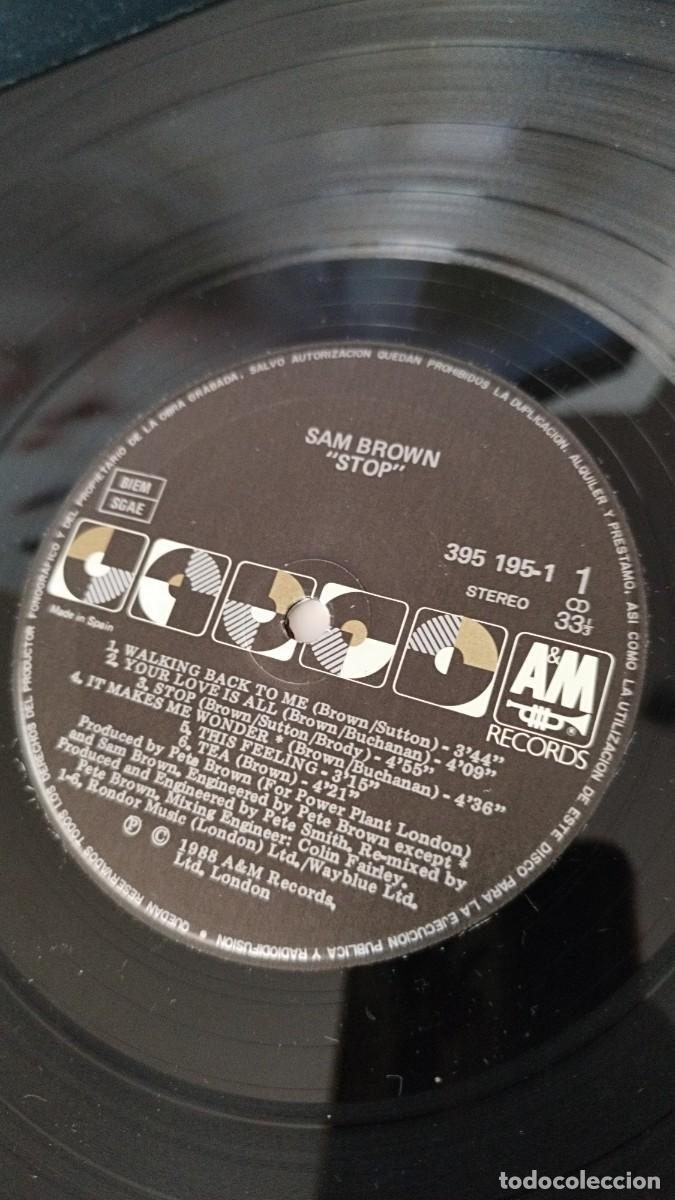 Discos de vinilo: Sam Brown &ndash; Stop!.Lp - Foto 4