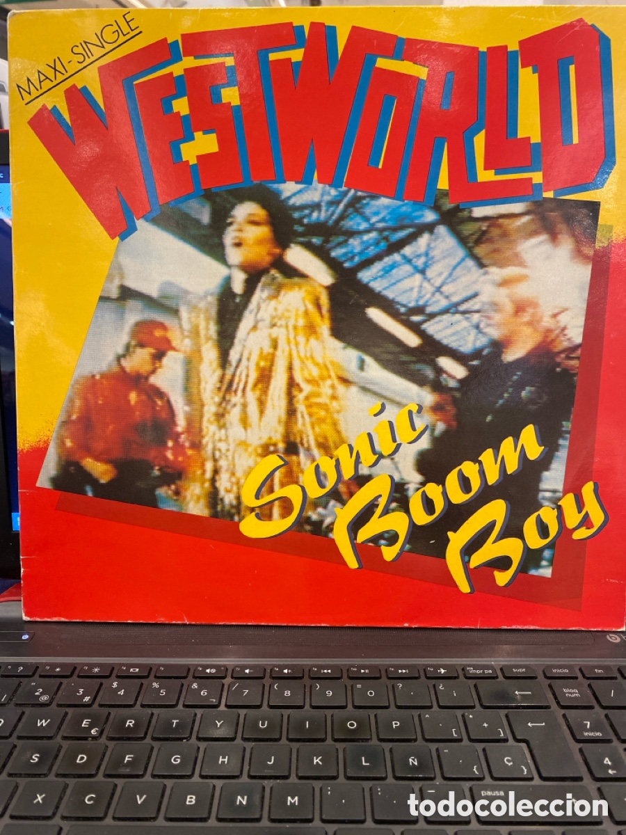 Discos de vinilo: WESTWORLD - SONIC BOOM BOY MAXI SINGLE SPAIN - Foto 1