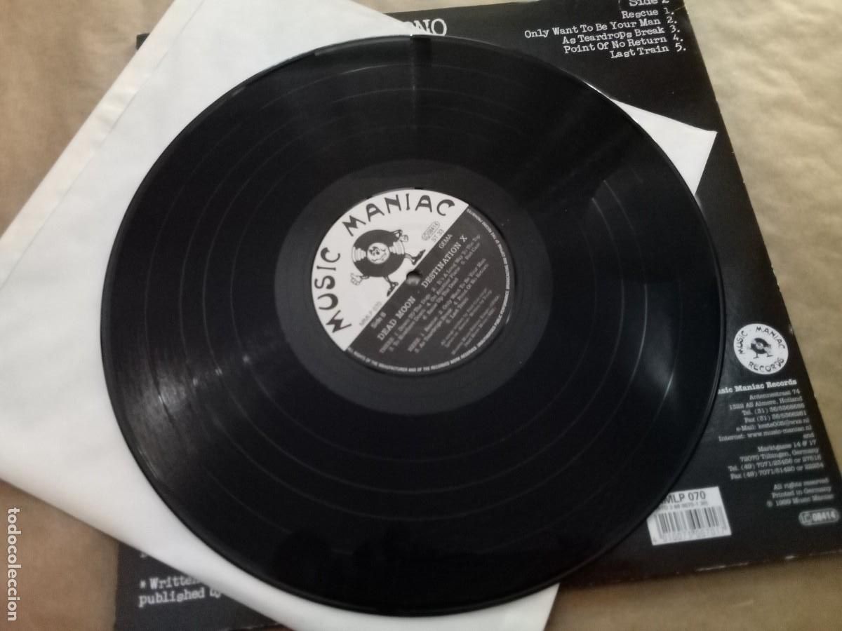 Discos de vinilo: Dead Moon. Destination X. LP rock USA - Foto 4