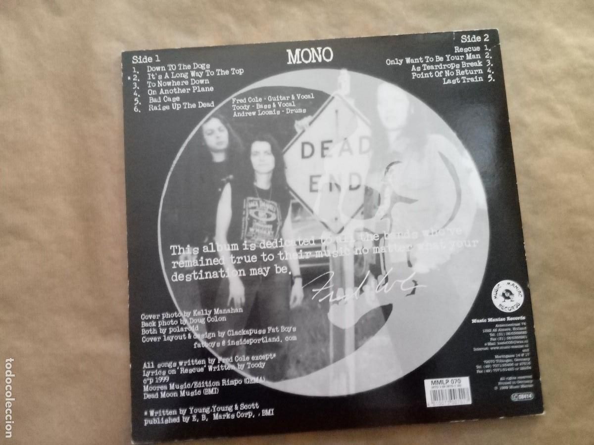 Discos de vinilo: Dead Moon. Destination X. LP rock USA - Foto 2