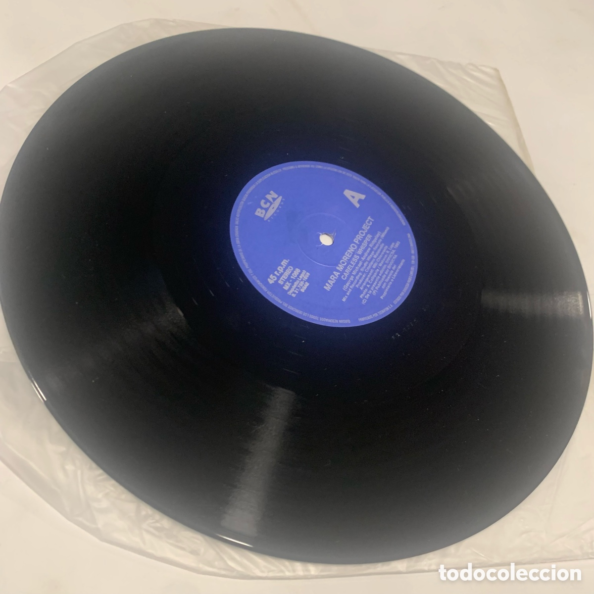 Discos de vinilo: maxi 12 Mara Moreno Project &ndash; Careless Whisper de 1992 - Foto 3