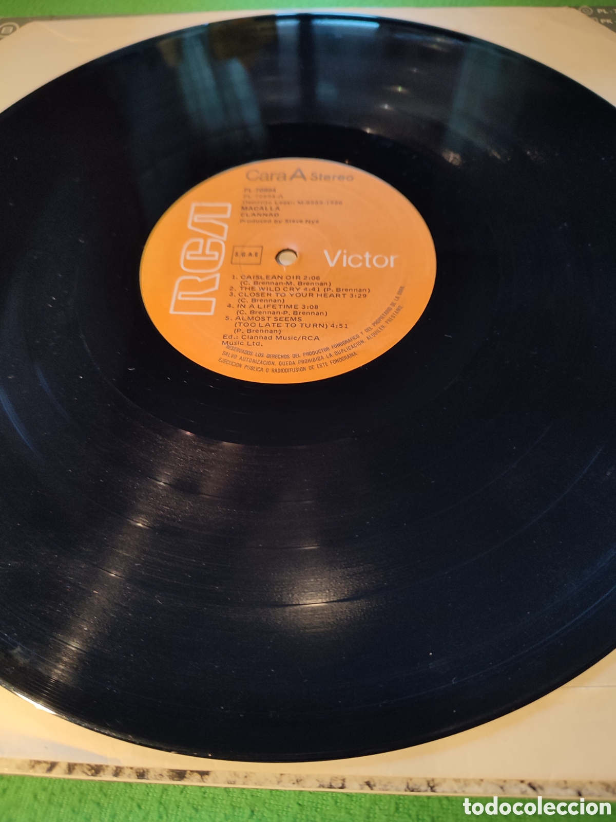 Discos de vinilo: Clannad - Macalla Vinilo Lp - Foto 3