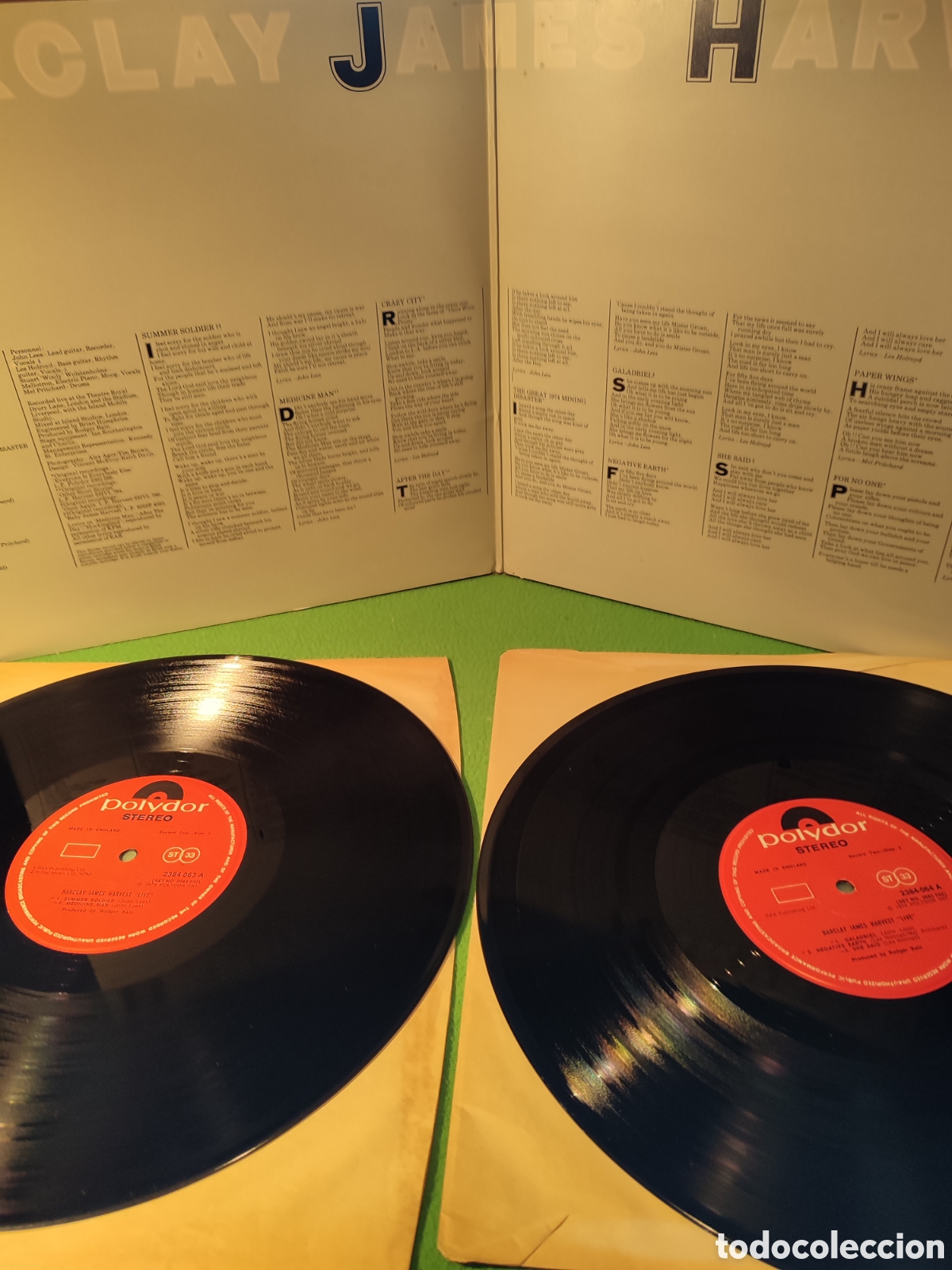 Discos de vinilo: Barclay James Harvest - Live - Foto 2