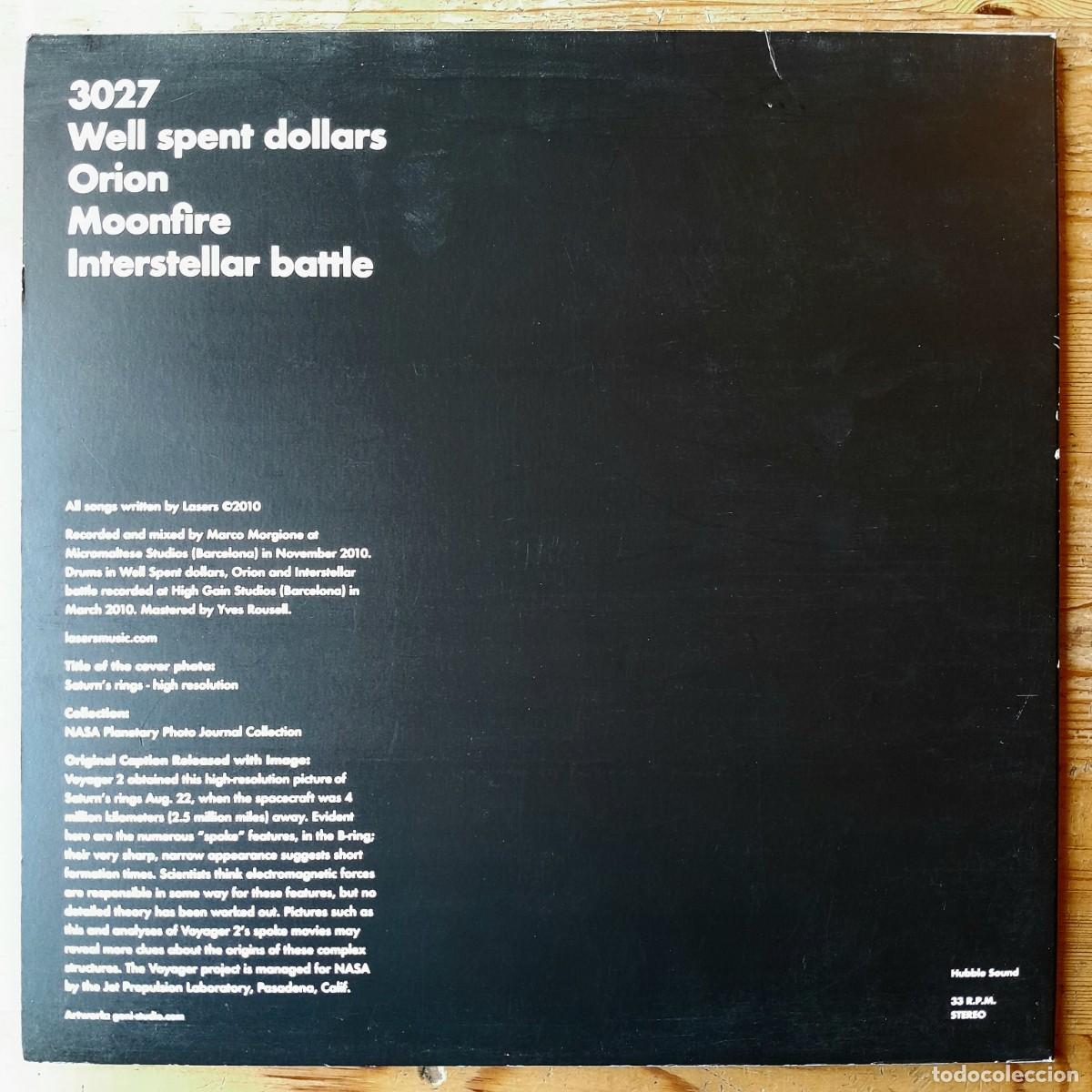 Discos de vinilo: LASERS : LASERS [HUBBLE SOUNDS - ESP 2010] mini-LP - Foto 2