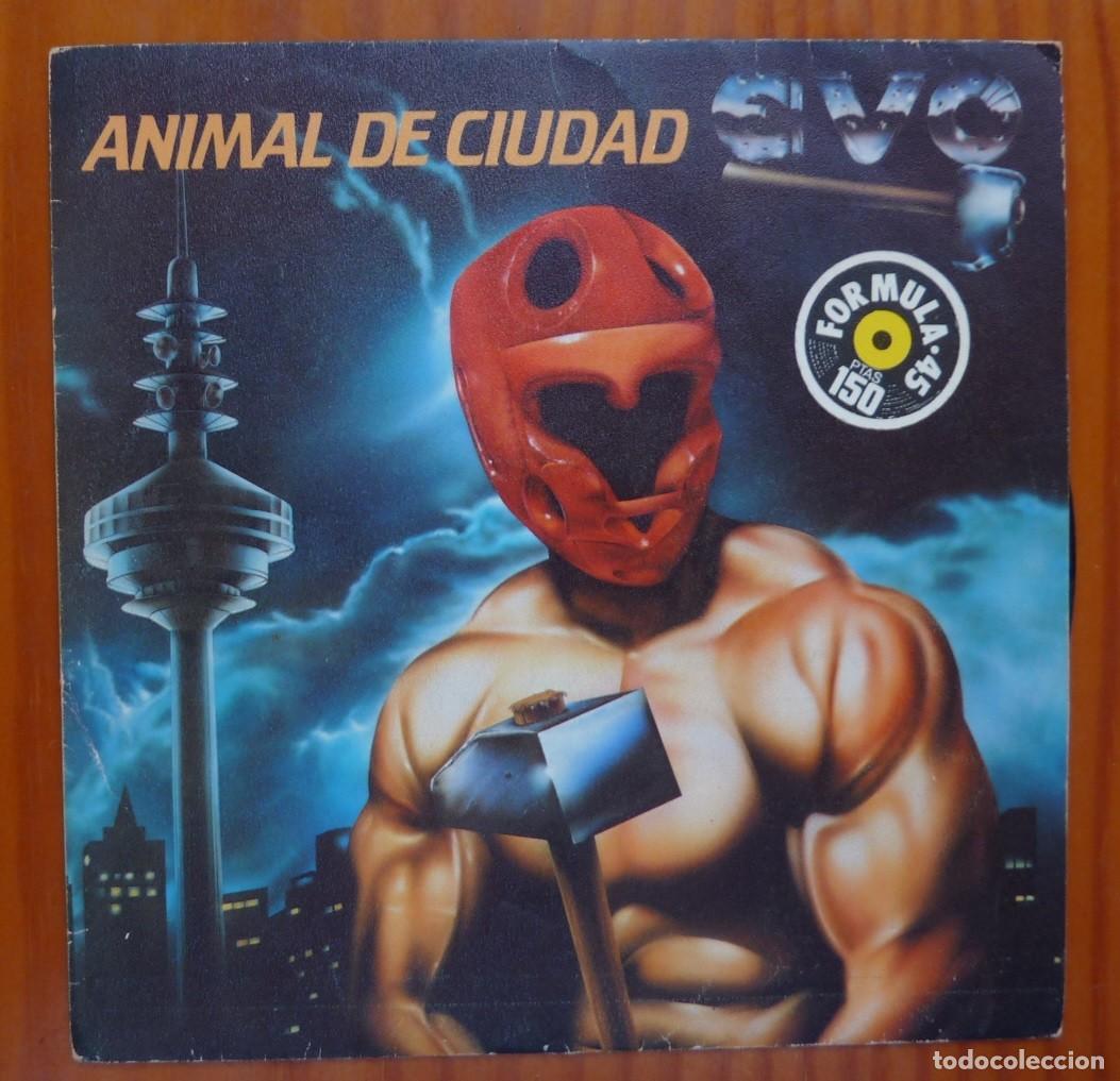 Discos de vinilo: EVO / ANIMAL DE CIUDAD / 1983 / SINGLE - Foto 1