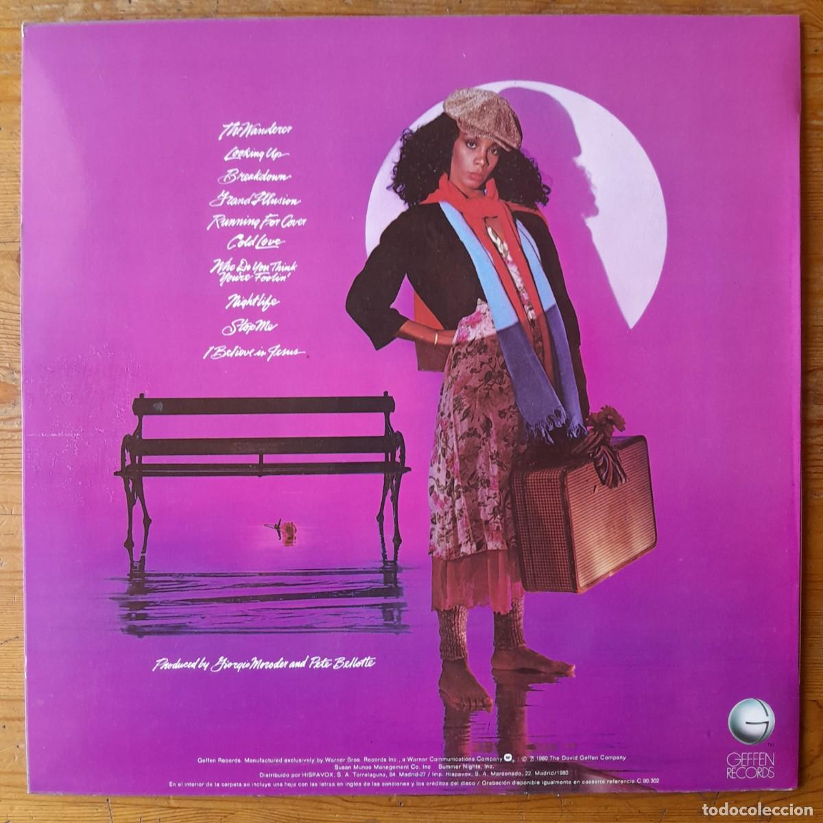 Discos de vinilo: DONNA SUMMER : THE WANDERER [WARNER - ESP 1980] LP - Foto 2