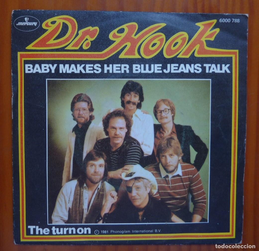 Discos de vinilo: DR. HOOK / BABY MAKES HER BLUE JEANS TALK / 1982 / SINGLE - Foto 1